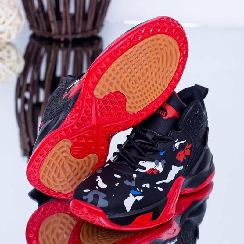 Fashion, accesorii si bijuterii - Barbati - Incaltaminte barbati - Sneakers si tenisi barbati - Pantofi sport baschet HI Tops MBrands imblaniti 42 - Infinity.ro