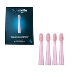 Ingrijire personala si Cosmetice - Igiena dentara - Rezerve si accesorii - Set 4 rezerve pentru periuta de dinti electrica Sonic D7 True Smile, roz TS0118 - Infinity.ro