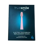 Ingrijire personala si Cosmetice - Igiena dentara - Rezerve si accesorii - Set 4 rezerve pentru periuta de dinti electrica Sonic D7 True Smile, roz TS0118 - Infinity.ro