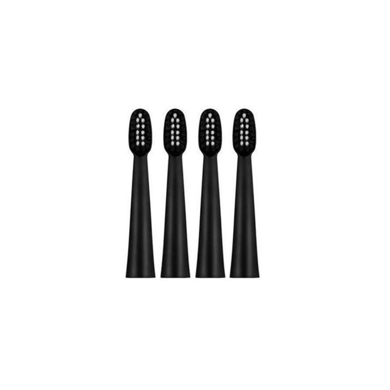Ingrijire personala si Cosmetice - Igiena dentara - Rezerve si accesorii - Set 4 rezerve pentru periuta de dinti electrica Sonic D7 True Smile, negru TS0116 - Infinity.ro