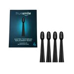 Ingrijire personala si Cosmetice - Igiena dentara - Rezerve si accesorii - Set 4 rezerve pentru periuta de dinti electrica Sonic D7 True Smile, negru TS0116 - Infinity.ro