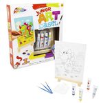 Jucarii, Copii si Bebe - Jucarii si jocuri - Jucarii & jocuri educative - Seturi pictura si desen - Set de pictura cu 2 panze, pensule si 4 culori, RMS Grafix 11-0106/16 - Infinity.ro