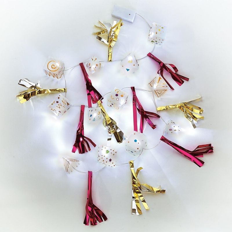 Casa si Gradina - Decoratiuni - Decoratiuni petrecere - Bannere si ghirlande decorative - Ghirlanda de petrecere, cu 10 LED-uri, RMS R05-0368 - Infinity.ro