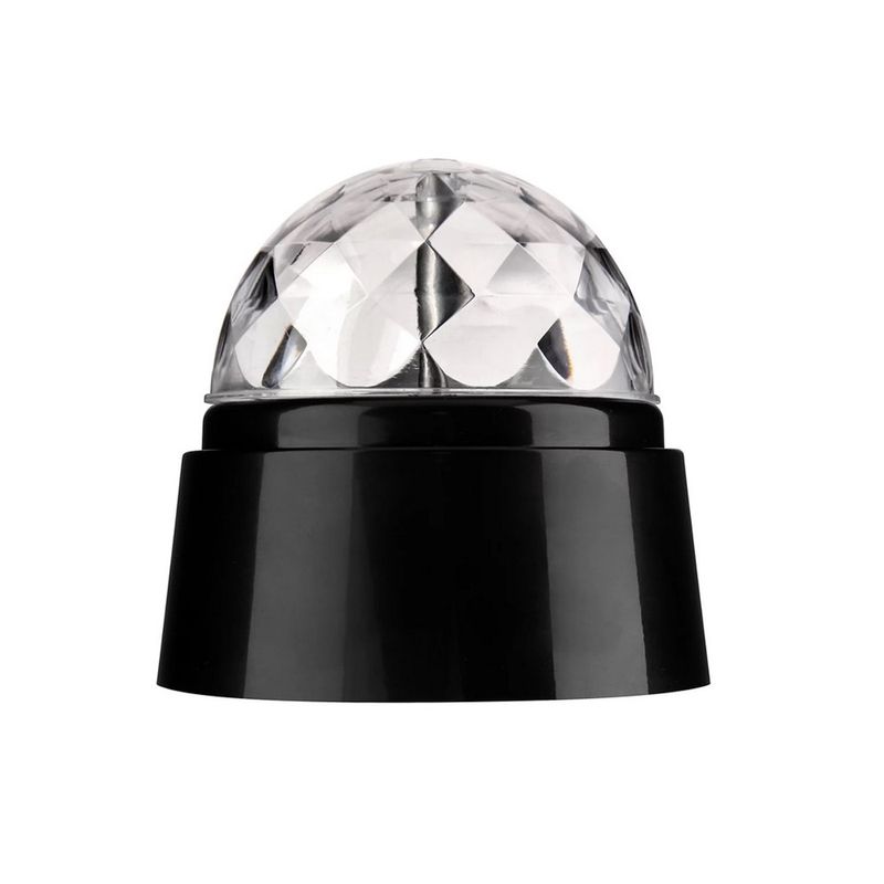 Casa si Gradina - Corpuri si surse de iluminat - Veioze si lampi - Lampi de veghe copii - Glob disco rotativ 360° cu lumini LED colorate, Vivo LPC1178 - Infinity.ro