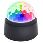 Casa si Gradina - Corpuri si surse de iluminat - Veioze si lampi - Lampi de veghe copii - Glob disco rotativ 360° cu lumini LED colorate, Vivo LPC1178 - Infinity.ro