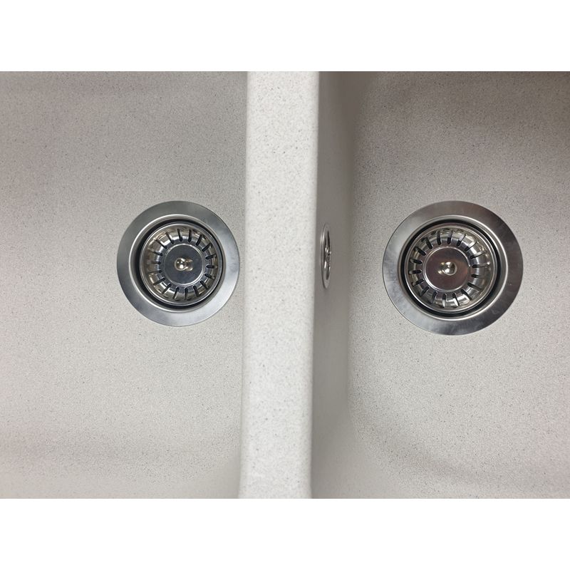 Casa si Gradina - Sanitare - Chiuveta bucatarie si accesorii - Chiuvete bucatarie - Chiuveta de bucatarie PREMIUM ELEFANT Equatoria 7950 Alb - Infinity.ro