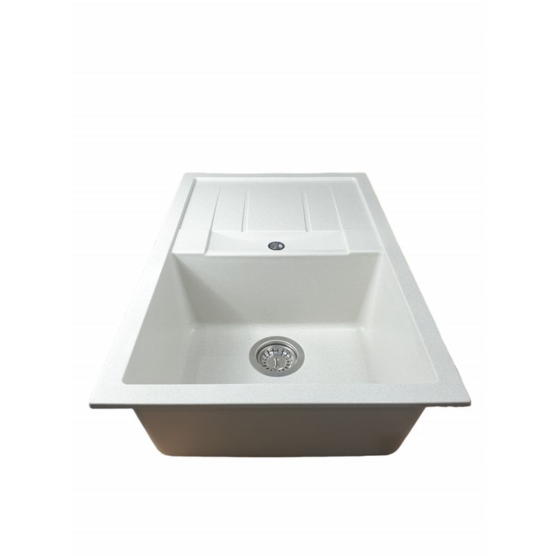 Casa si Gradina - Sanitare - Chiuveta bucatarie si accesorii - Chiuvete bucatarie - Chiuveta de bucatarie PREMIUM ELEFANT Troya 7850 Alba - Infinity.ro
