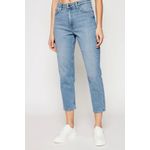 Fashion, accesorii si bijuterii - Femei - Imbracaminte femei - Pantaloni femei - Blugi dama Carol Regular Fit L30UMWKP, Albastru  W28-L35 US - Infinity.ro