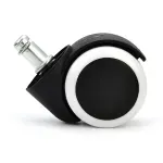 Casa si Gradina - Mobilier - Feronerie si accesorii mobila - Set placuta balans metalica 25 x 15 cm, baza 64 cm, rola universala cauciuc si cilindru piston, pentru scaune birou - Infinity.ro