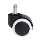 Casa si Gradina - Mobilier - Feronerie si accesorii mobila - Set placuta balans metalica 25 x 15 cm, baza 64 cm, rola universala cauciuc si cilindru piston, pentru scaune birou - Infinity.ro