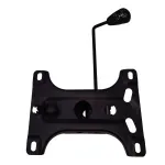 Casa si Gradina - Mobilier - Feronerie si accesorii mobila - Set placuta balans metalica 26 x 15 cm, baza 64 cm, rola universala si cilindru piston, gaz, pentru scaune birou, 35 cm - Infinity.ro