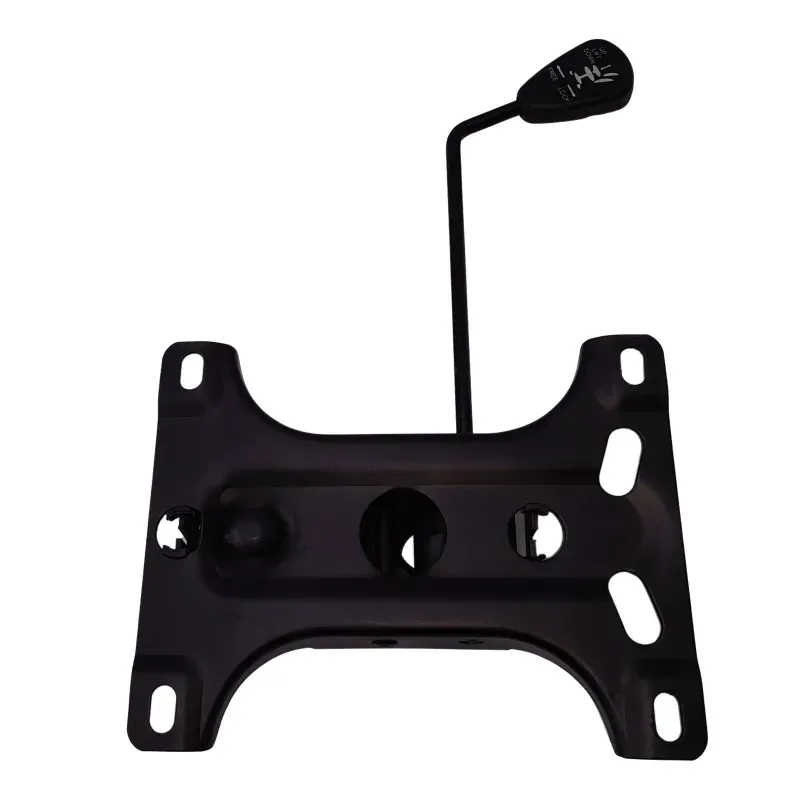 Casa si Gradina - Mobilier - Feronerie si accesorii mobila - Set placuta balans metalica 26 x 15 cm, baza 64 cm, rola universala si cilindru piston, gaz, pentru scaune birou, 35 cm - Infinity.ro