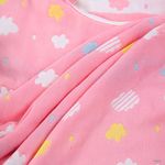 Jucarii, Copii si Bebe - Igiena si ingrijire - Baia bebelusului - Prosoape si halate de baie copii - Prosop Poncho REDQUIT® pentru Copii din 6 Straturi de Bumbac Muselina – Cu Gluga, Ultra Moale, Respirabil, roz - Infinity.ro