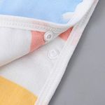 Jucarii, Copii si Bebe - Igiena si ingrijire - Baia bebelusului - Prosoape si halate de baie copii - Prosop Poncho REDQUIT® pentru Copii din 6 Straturi de Bumbac Muselina – Cu Gluga, Ultra Moale, Respirabil, albastru - Infinity.ro