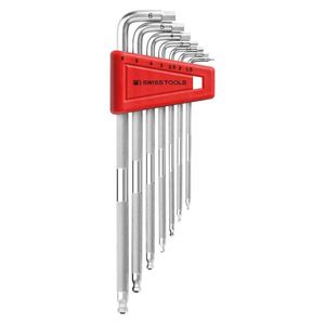 Set chei hexagonale in L cu cap sferic PB Swiss Tools Safety, 1.5-6mm, 7 piese