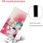 Laptop, Telefoane si Tablete - Telefoane mobile si accesorii - Accesorii Telefoane - Huse telefoane - Husa Xiaomi Redmi 9A, model portofel, cu suport carduri si stand magnetic, protectie completa, design pisica - Infinity.ro