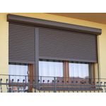 Casa si Gradina - Constructii - Ferestre si accesorii - Accesorii ferestre - Rulou exterior aluminiu, Italbox, 90x120cm (LxH), maron - Infinity.ro