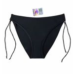 Fashion, accesorii si bijuterii - Femei - Lenjerie si pijamale femei - Lenjerie intima femei - Slip de baie menstrual - Lisa - L, Negru - Infinity.ro