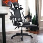 PC, gaming si accesorii - Gaming - Accesorii gaming - Scaune gaming - Scaun de gaming negru, cu perna lombara si suport picioare, max 150 kg, 64x116-123 cm, JollyMag, KO24B - Infinity.ro