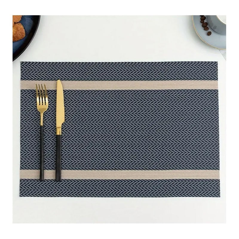 Casa si Gradina - Textile si covoare - Textile bucatarie - Servete si naproane - Suport - napron de masa bleumarin, rezistent la apa, dreptunghiular, JollyMag, MP40, 30x45 cm - Infinity.ro