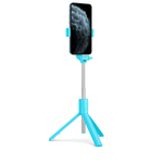 Laptop, Telefoane si Tablete - Telefoane mobile si accesorii - Accesorii Telefoane - Selfie stick-uri - Selfie Stick Pentru Telefon MRG MR1,  Tripod , 360 grade, Albastru - Infinity.ro