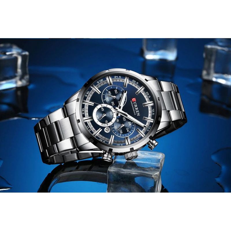 Fashion, accesorii si bijuterii - Barbati - Bijuterii barbati - Ceasuri barbati - Ceas barbatesc Curren 8355-SB - Infinity.ro