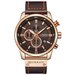 Fashion, accesorii si bijuterii - Barbati - Bijuterii barbati - Ceasuri barbati - Ceas barbatesc Curren gold plate - Infinity.ro
