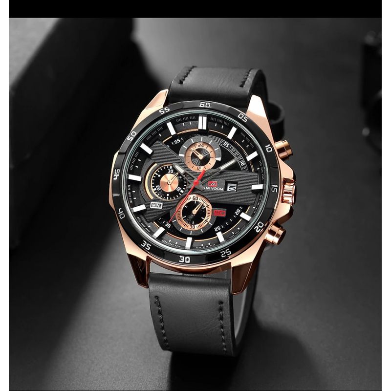 Fashion, accesorii si bijuterii - Barbati - Bijuterii barbati - Ceasuri barbati - Ceas barbatesc Vavavoom Business negru - Infinity.ro