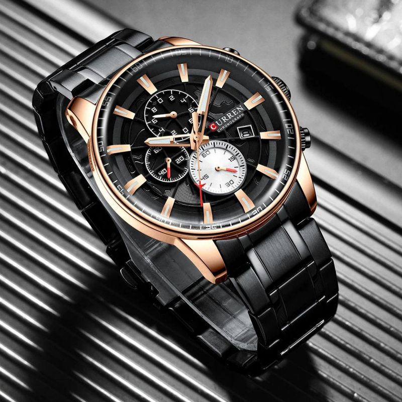 Fashion, accesorii si bijuterii - Barbati - Bijuterii barbati - Ceasuri barbati - Ceas barbatesc Curren 8362-B - Infinity.ro