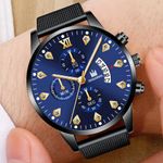 Fashion, accesorii si bijuterii - Barbati - Bijuterii barbati - Ceasuri barbati - Ceas barbatesc Shaarms fashion albastru - Infinity.ro