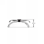 Casa si Gradina - Mobilier - Scaune si fotolii - Scaune - Set placuta balans metalica 22 cm x 15 cm, baza 60 cm , rola universala  Ø11 si cilindru piston, gaz, scaune birou - Infinity.ro