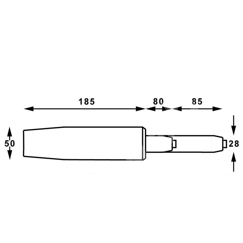 Casa si Gradina - Mobilier - Scaune si fotolii - Scaune - Set placuta balans metalica 22 cm x 15 cm, baza 60 cm , rola universala  Ø11 si cilindru piston, gaz, scaune birou - Infinity.ro