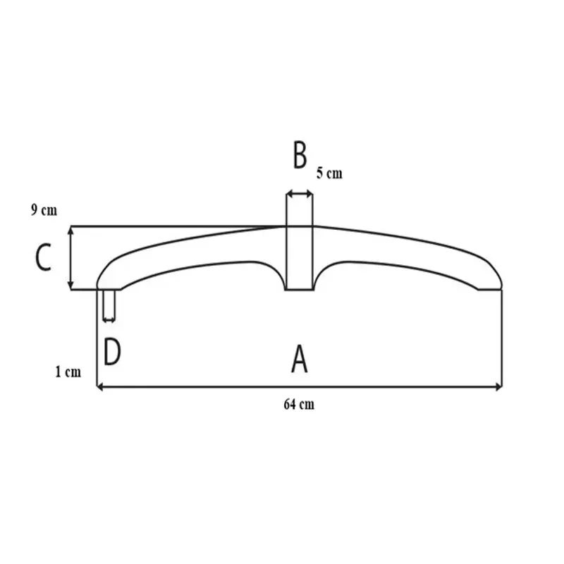 Casa si Gradina - Mobilier - Scaune si fotolii - Scaune - Set placuta balans metalica 25 x 15 cm, baza 64 cm, rola universala cauciuc si cilindru piston, gaz, pentru scaune - Infinity.ro