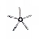 Casa si Gradina - Mobilier - Scaune si fotolii - Scaune - Set placuta balans metalica 26 x 15 cm, baza 60 cm, rola universala  Ø11 mm si cilindru piston, gaz, pentru scaune birou - Infinity.ro