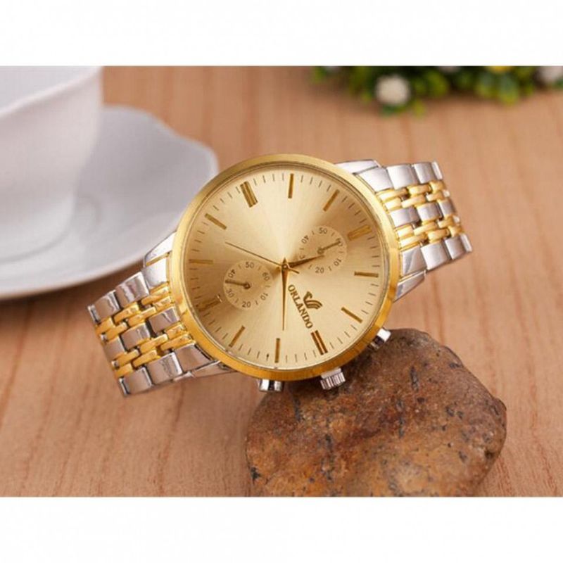 Fashion, accesorii si bijuterii - Barbati - Bijuterii barbati - Ceasuri barbati - Ceas barbatesc Orlando Baldur gold - Infinity.ro