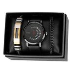 Market - Cadouri - Cadouri personalizate - Set cadou cu ceas barbatesc Gadyson rosu RC461 si doua bratari - Infinity.ro