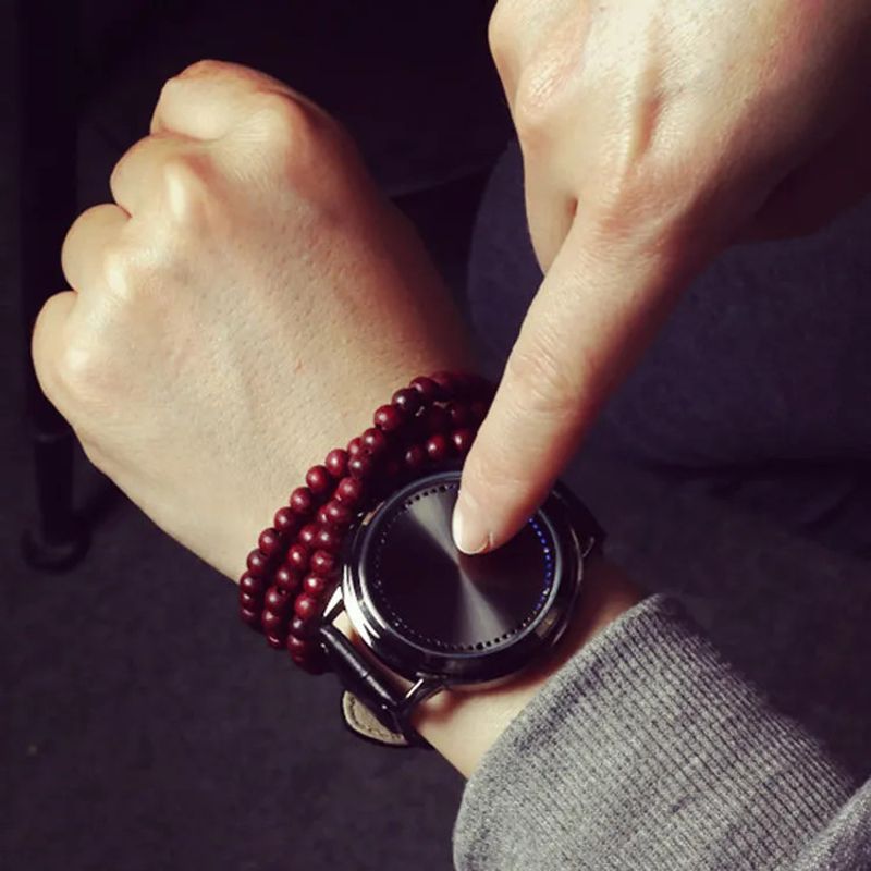 Fashion, accesorii si bijuterii - Barbati - Bijuterii barbati - Ceasuri barbati - Ceas barbatesc LED 160003 - Infinity.ro