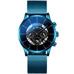 Fashion, accesorii si bijuterii - Barbati - Bijuterii barbati - Ceasuri barbati - Ceas barbatesc Geneva GF0663 albastru - Infinity.ro