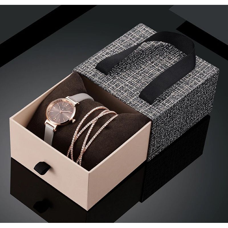 Market - Cadouri - Cadouri personalizate - Set ceas de dama IBSO Crystal cu o bratara - Infinity.ro