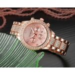 Fashion, accesorii si bijuterii - Femei - Bijuterii femei - Ceasuri femei - Ceas de dama Geneva Polimnia rose gold - Infinity.ro