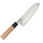 Casa si Gradina - Bucatarie si vesela - Vesela si tacamuri - Cutite si seturi de cutite - Cutit, Haiku, Santoku, 296 mm, Crom-Molibden, lemn, 59 HRC - Infinity.ro