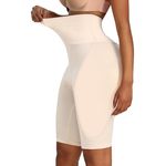 Fashion, accesorii si bijuterii - Femei - Lenjerie si pijamale femei - Lenjerie intima femei - Lenjerie modelatoare pentru solduri si fese, Efect clepsidra, Bej - Bej, XL/XXL - Infinity.ro