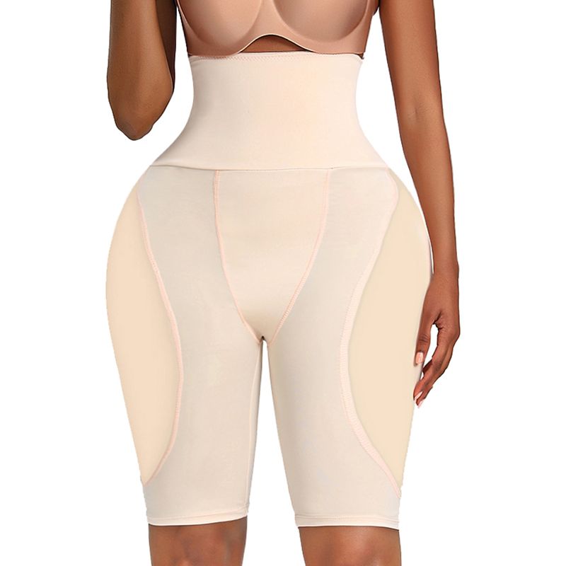 Fashion, accesorii si bijuterii - Femei - Lenjerie si pijamale femei - Lenjerie intima femei - Lenjerie modelatoare pentru solduri si fese, Efect clepsidra, Bej - Bej, XL/XXL - Infinity.ro