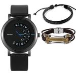 Market - Cadouri - Cadouri personalizate - Set cadou cu ceas barbatesc Gadyson si doua bratari retro - Infinity.ro