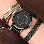 Market - Cadouri - Cadouri personalizate - Set cadou cu ceas barbatesc Gadyson si doua bratari retro - Infinity.ro