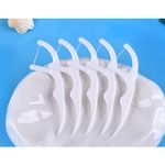 Ingrijire personala si Cosmetice - Igiena dentara - Rezerve si accesorii - Ata dentara Fawnmum cu maner, 50 bucati - Infinity.ro