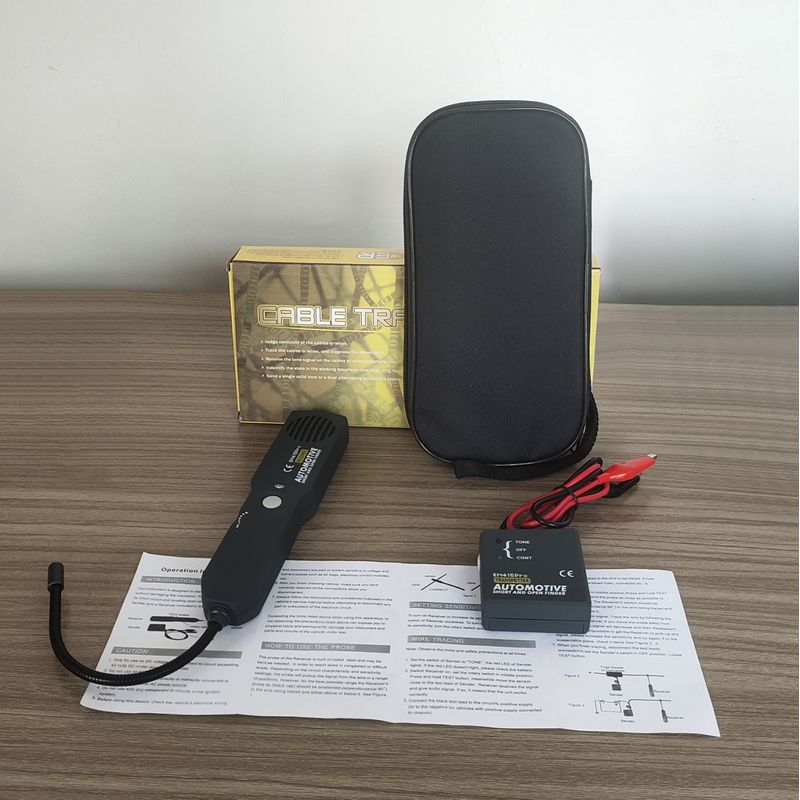 Auto si Moto - Reparatii si depanare - Scule auto - Testere si multimetre - Tester Auto de Cabluri Techstar EM415Pro – Localizator Fire Scurtcircuit/Oprire, Ton, Verificare Continuitate - Infinity.ro
