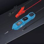 Auto si Moto - Reparatii si depanare - Scule auto - Testere si multimetre - Tester Tensiune Auto Circuite Electrice Techstar® 823, 6-24V cu Afisaj LCD, LED, Clesti si Sonda Otel Inoxidabil - Infinity.ro