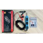 Auto si Moto - Reparatii si depanare - Scule auto - Testere si multimetre - Tester Tensiune Auto Circuite Electrice Techstar® 823, 6-24V cu Afisaj LCD, LED, Clesti si Sonda Otel Inoxidabil - Infinity.ro