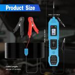 Auto si Moto - Reparatii si depanare - Scule auto - Testere si multimetre - Tester Tensiune Auto Circuite Electrice Techstar® 823, 6-24V cu Afisaj LCD, LED, Clesti si Sonda Otel Inoxidabil - Infinity.ro